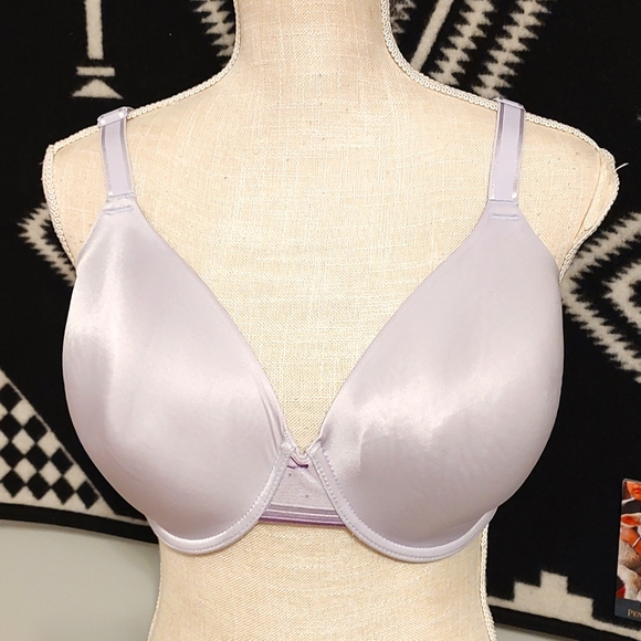 💜 EUC Wacoal Brand Intimates Ladie's Net Effect Underwire T-shirt Underwire Bra - Picture 2 of 11